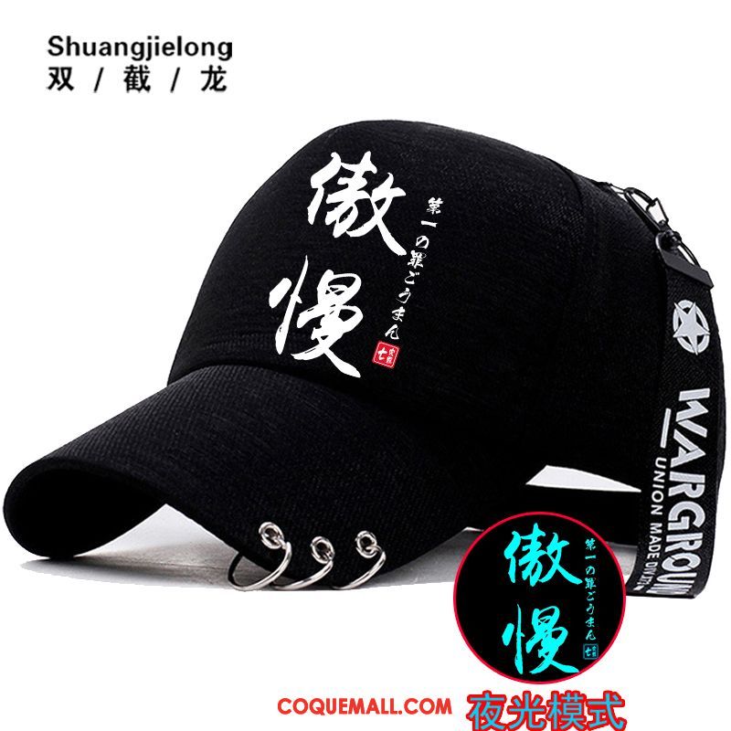 Casquette Chapeau Homme Noir Hip Hop Chapeau, Casquette Chapeau Gros Femme