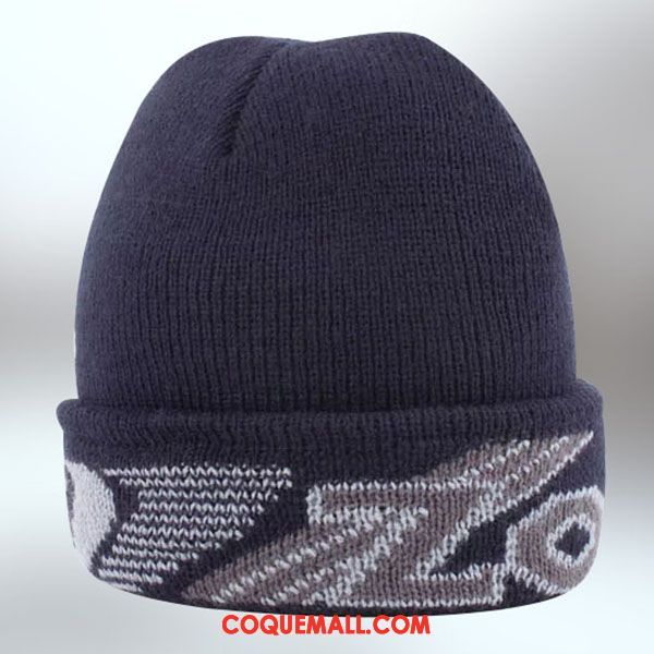 Casquette Chapeau Homme Noir Hiver Plus Épais, Casquette Chapeau Chapeau Bonnet De Laine