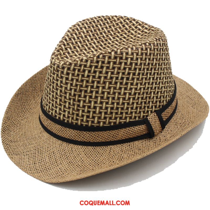 Casquette Chapeau Homme Ombre Chapeau De Soleil Père, Casquette Chapeau Chapeau Été Khaki