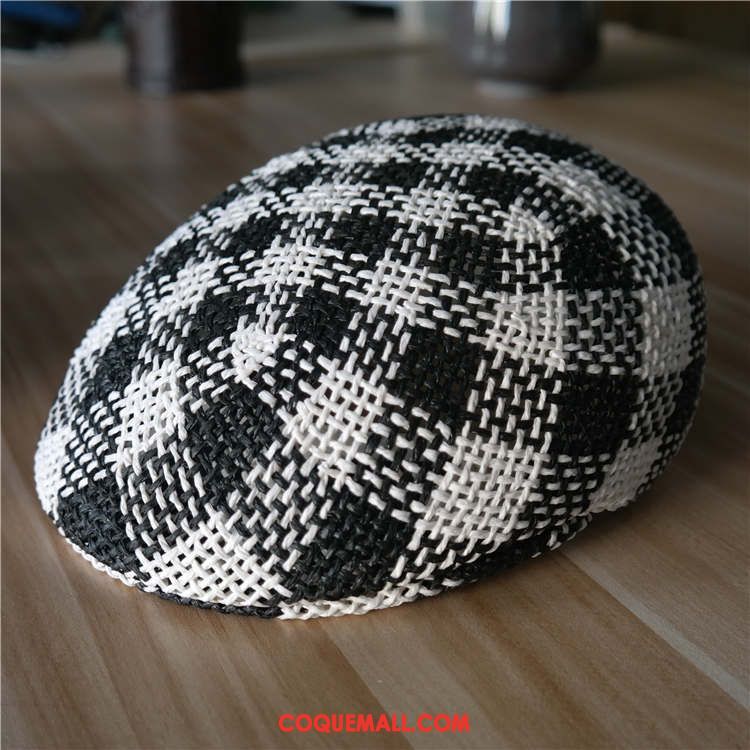 Casquette Chapeau Homme Personnes Âgées Jeunesse Chapeau De Paille, Casquette Chapeau Femme Blanc