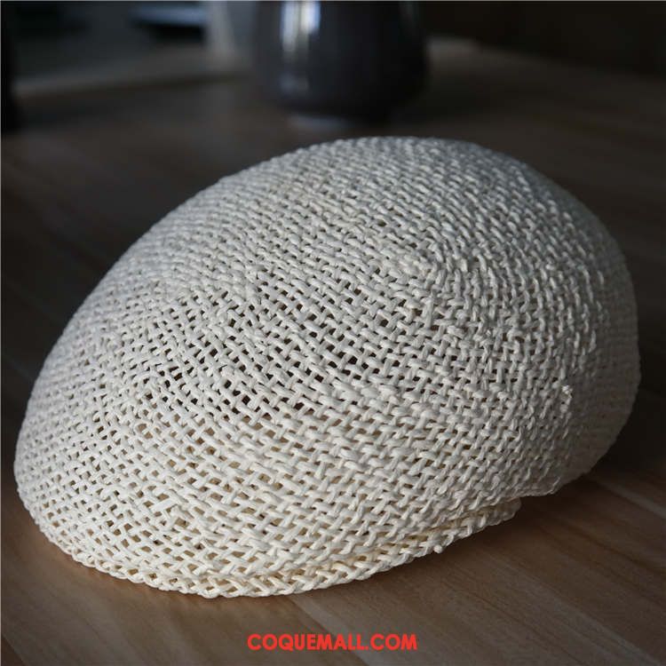 Casquette Chapeau Homme Personnes Âgées Jeunesse Chapeau De Paille, Casquette Chapeau Femme Blanc