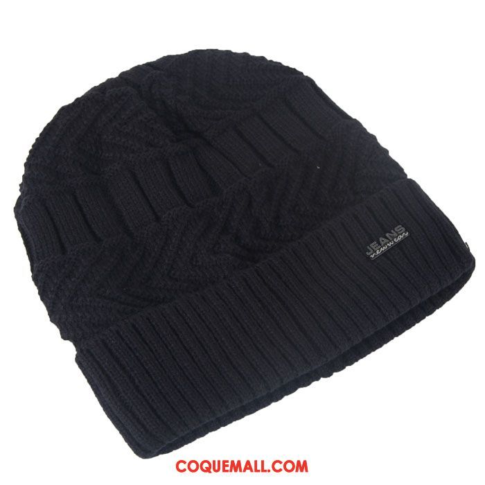 Casquette Chapeau Homme Plus De Cachemire Hiver Mince, Casquette Chapeau Pullover Velours