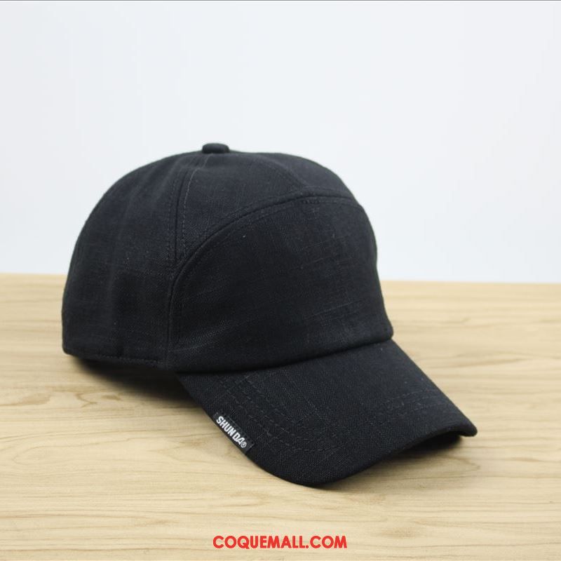 Casquette Chapeau Homme Printemps Gris Gros, Casquette Chapeau Crème Solaire Tendance