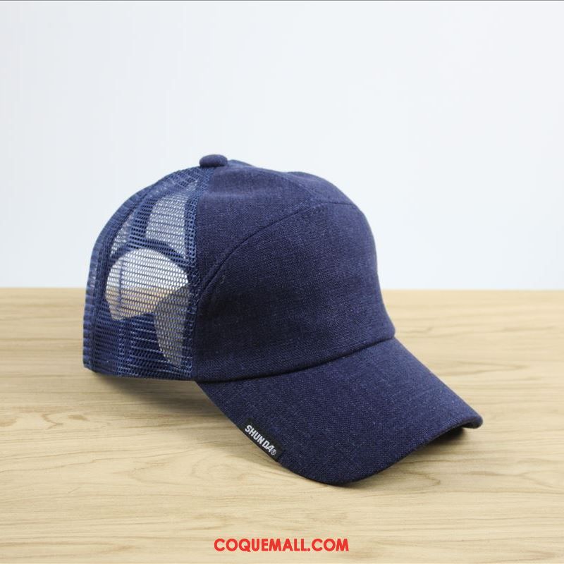 Casquette Chapeau Homme Printemps Gris Gros, Casquette Chapeau Crème Solaire Tendance