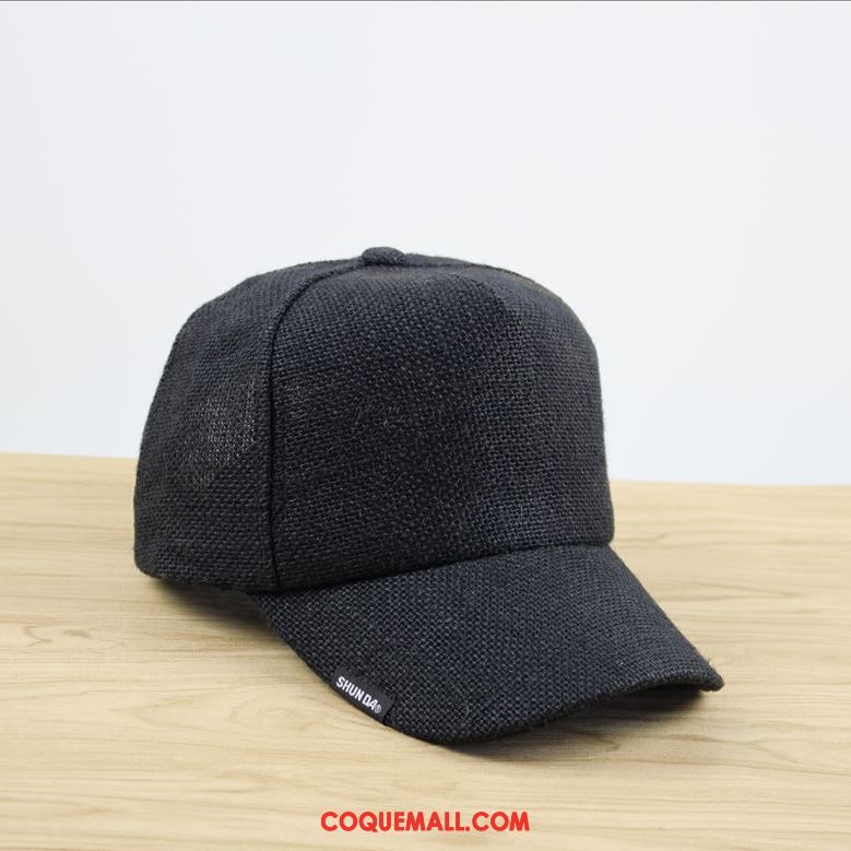 Casquette Chapeau Homme Printemps Gris Gros, Casquette Chapeau Crème Solaire Tendance