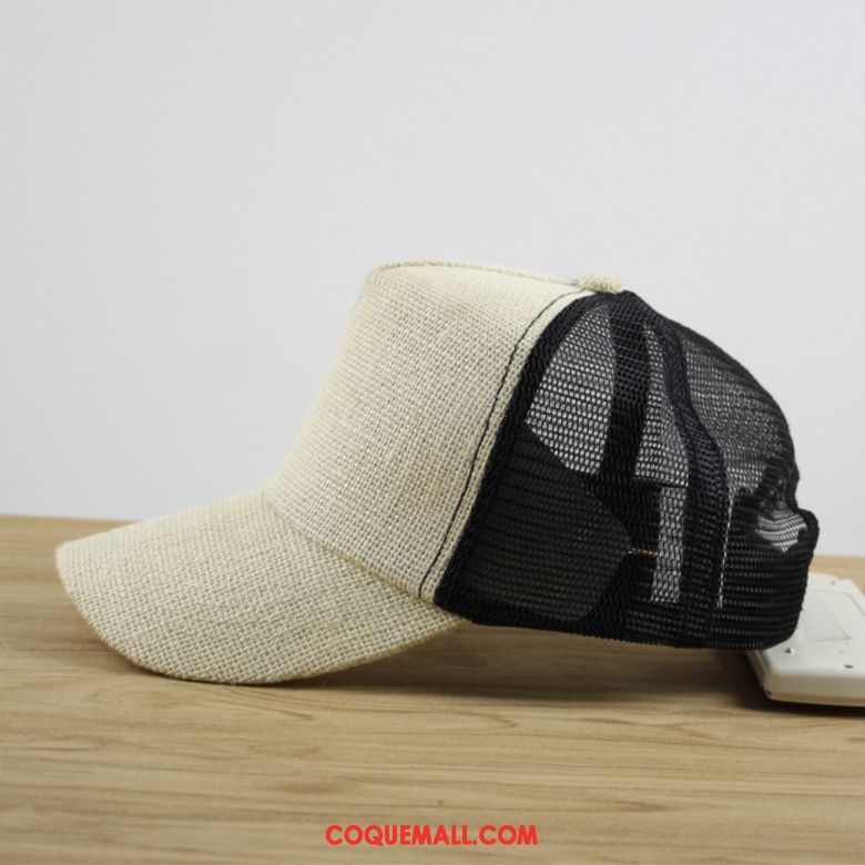 Casquette Chapeau Homme Printemps Gris Gros, Casquette Chapeau Crème Solaire Tendance