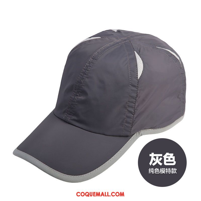 Casquette Chapeau Homme Respirant Crème Solaire All-match, Casquette Chapeau Casquette Pure Couleur Hell