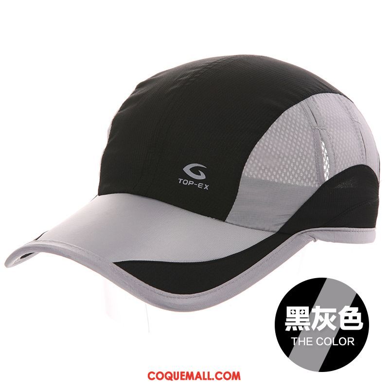 Casquette Chapeau Homme Respirant Crème Solaire All-match, Casquette Chapeau Casquette Pure Couleur Hell