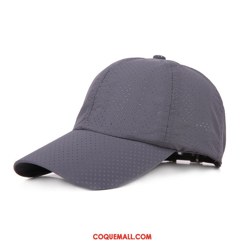 Casquette Chapeau Homme Respirant Loisir Chapeau, Casquette Chapeau Casquette De Baseball Rapide À Sécher Khaki