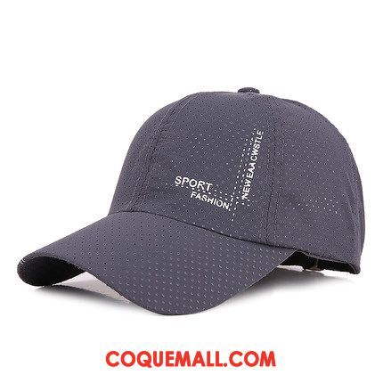 Casquette Chapeau Homme Respirant Loisir Chapeau, Casquette Chapeau Casquette De Baseball Rapide À Sécher Khaki