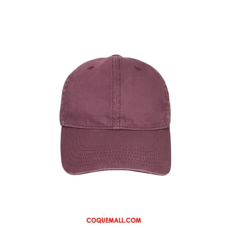 Casquette Chapeau Homme Rouge Détresse Rétro, Casquette Chapeau Casquette De Baseball Doux