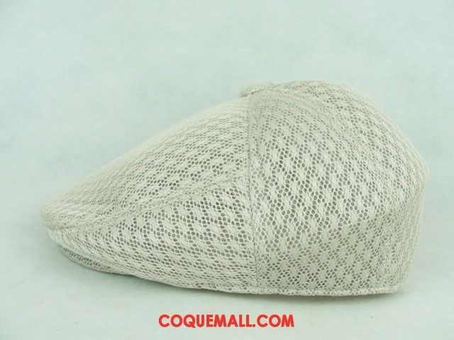 Casquette Chapeau Homme Tendance Ombre Engrener, Casquette Chapeau Personnes Âgées Respirant Beige