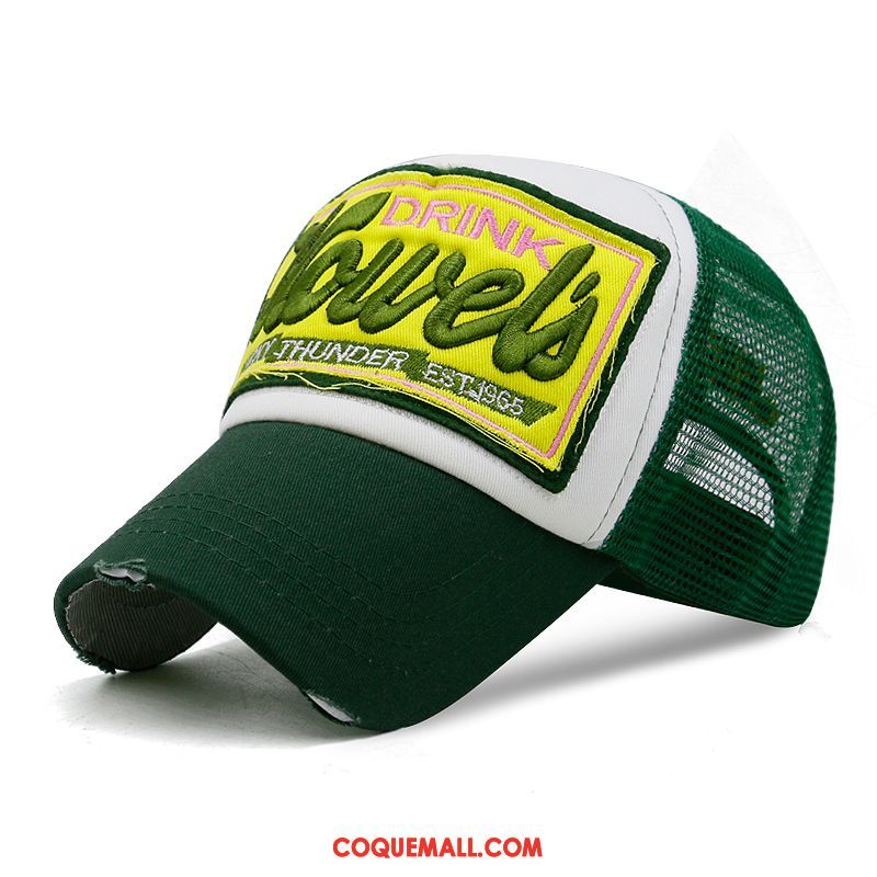 Casquette Chapeau Homme Vert Printemps Casquette De Baseball, Casquette Chapeau Casquette Tendance