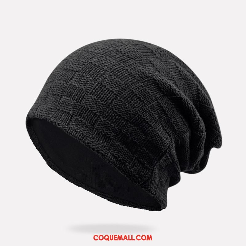 Casquette Chapeau Homme Vert Tendance Noir, Casquette Chapeau L'automne Hiver