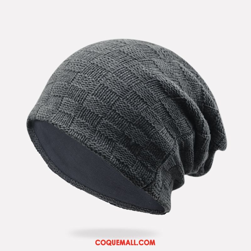 Casquette Chapeau Homme Vert Tendance Noir, Casquette Chapeau L'automne Hiver