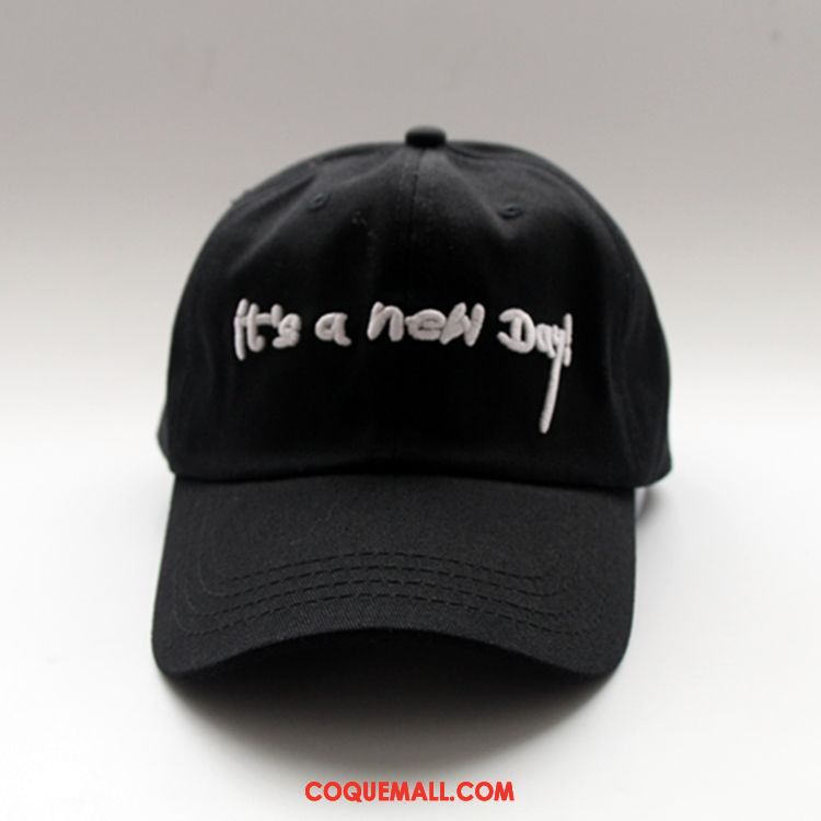 Casquette Chapeau Homme Été Noir Doux, Casquette Chapeau Rétro Femme