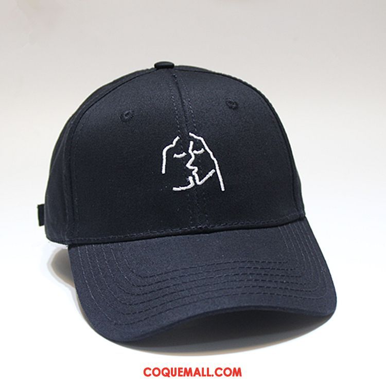 Casquette Chapeau Homme Été Noir Doux, Casquette Chapeau Rétro Femme