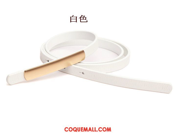 Ceinture Femme Cuir Véritable Décoration Petit, Ceinture Simple Bien Kamelfarbe