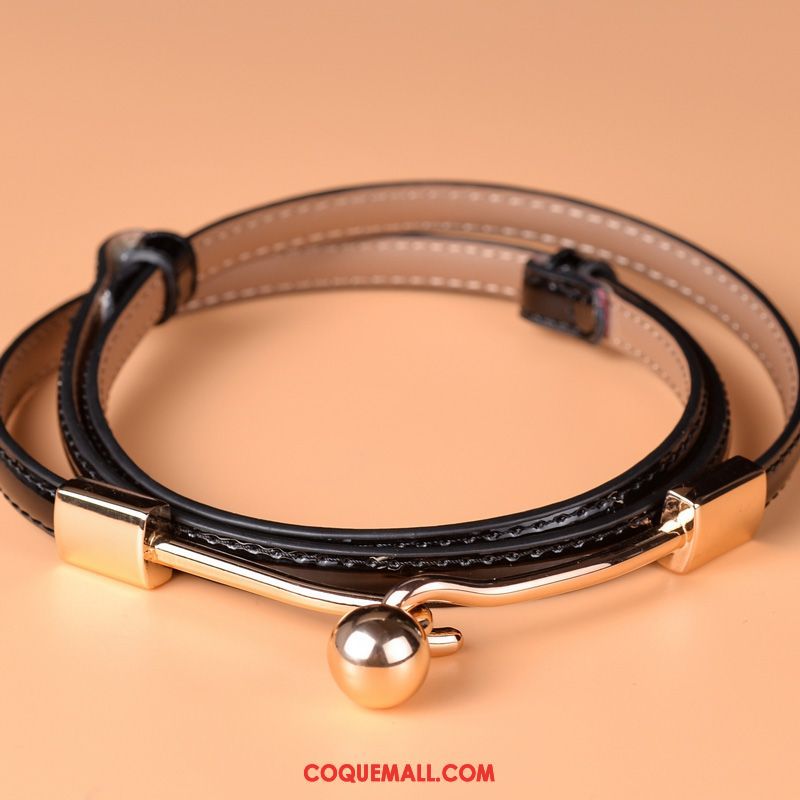 Ceinture Femme Décoration Cuir Véritable Bien, Ceinture Modèles Féminins Mode