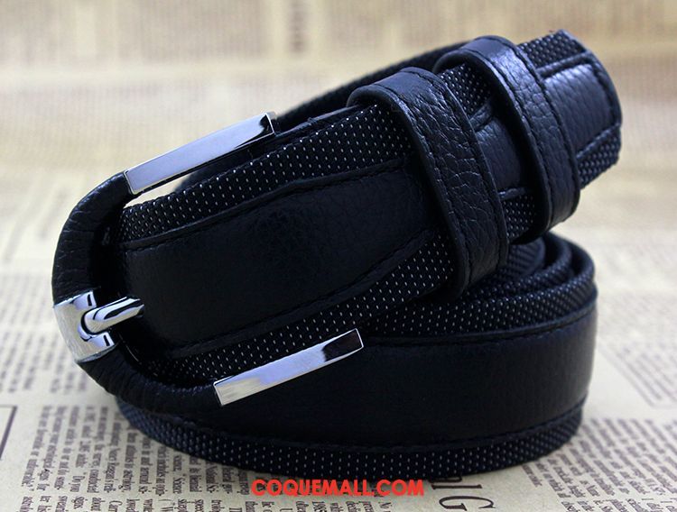 Ceinture Femme Homme Boucle Bien, Ceinture Loisir Toile