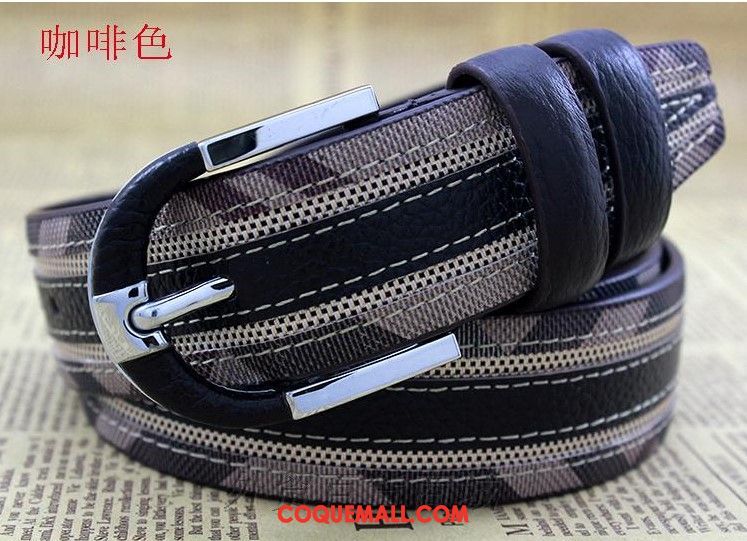 Ceinture Femme Homme Boucle Bien, Ceinture Loisir Toile