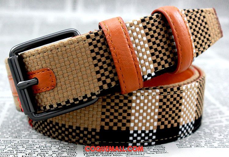 Ceinture Femme Homme Boucle Bien, Ceinture Loisir Toile