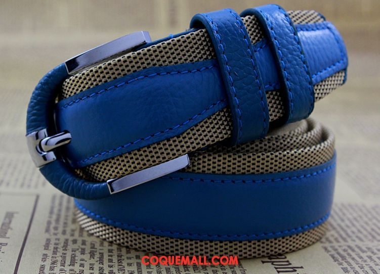 Ceinture Femme Homme Boucle Bien, Ceinture Loisir Toile