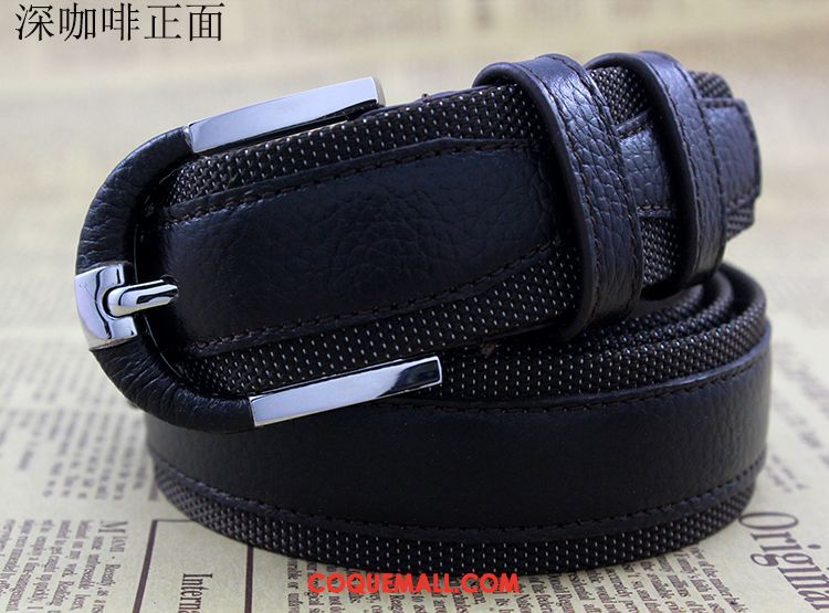 Ceinture Femme Homme Boucle Bien, Ceinture Loisir Toile