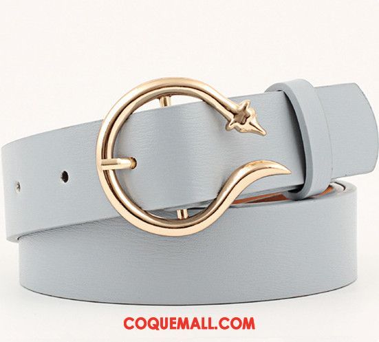 Ceinture Femme Le Nouveau Rouge Jeans, Ceinture Blanc Mode Blau Braun