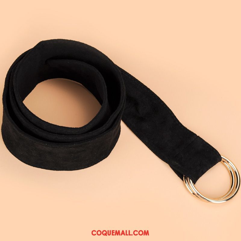 Ceinture Femme Manteau Cachemire En Cuir Décoration, Ceinture Mode Bague