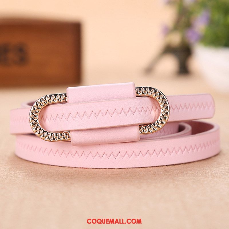 Ceinture Femme Mode Rose Loisir, Ceinture All-match Bien