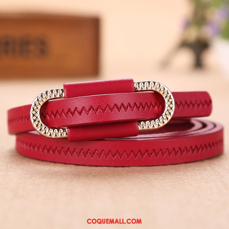 Ceinture Femme Mode Rose Loisir, Ceinture All-match Bien