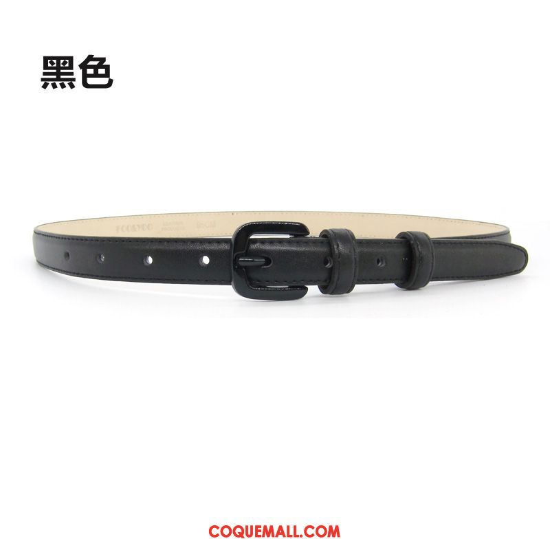 Ceinture Femme Noir All-match Rouge, Ceinture Blanc Cuir Véritable Hell Kamelfarbe