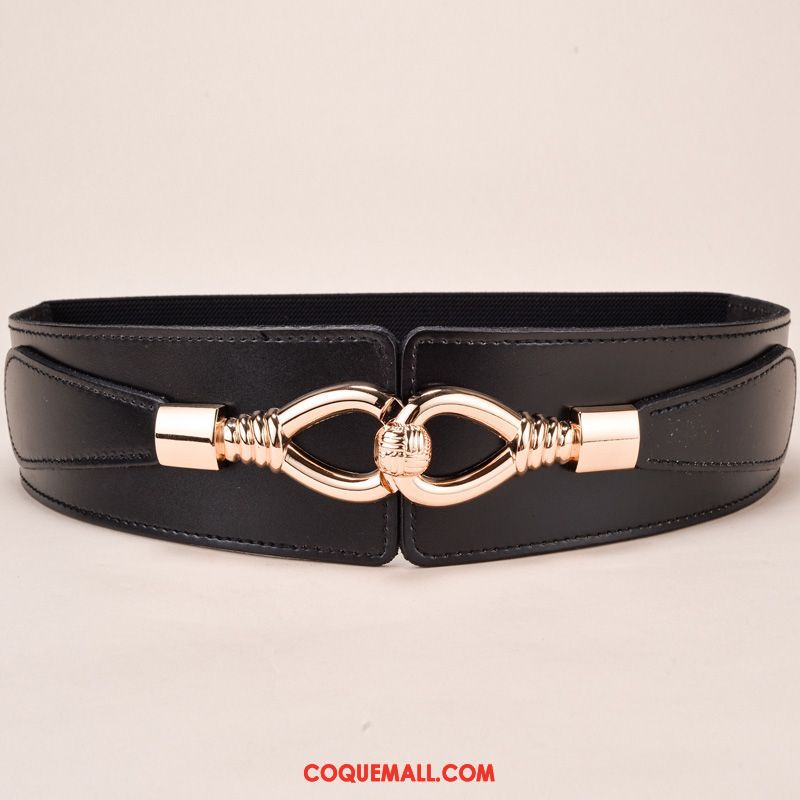 Ceinture Femme Nouvelles Arrivées Manteau Cuir De Vache, Ceinture Cuir Véritable Élastique