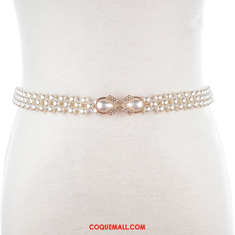 Ceinture Femme Rose Arc Bien, Ceinture Fleur Décoration
