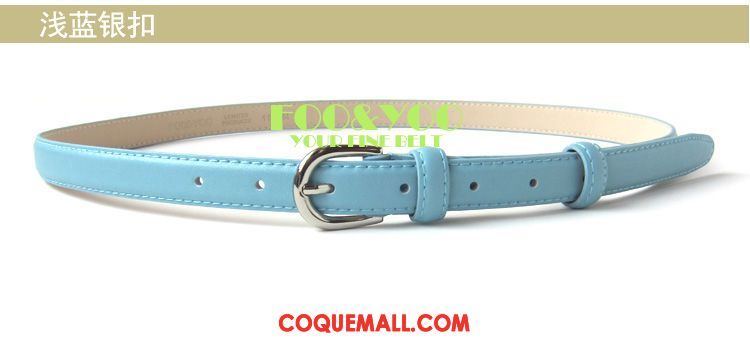 Ceinture Femme Simple All-match Blanc, Ceinture Bien Cuir Véritable Braun Kamelfarbe