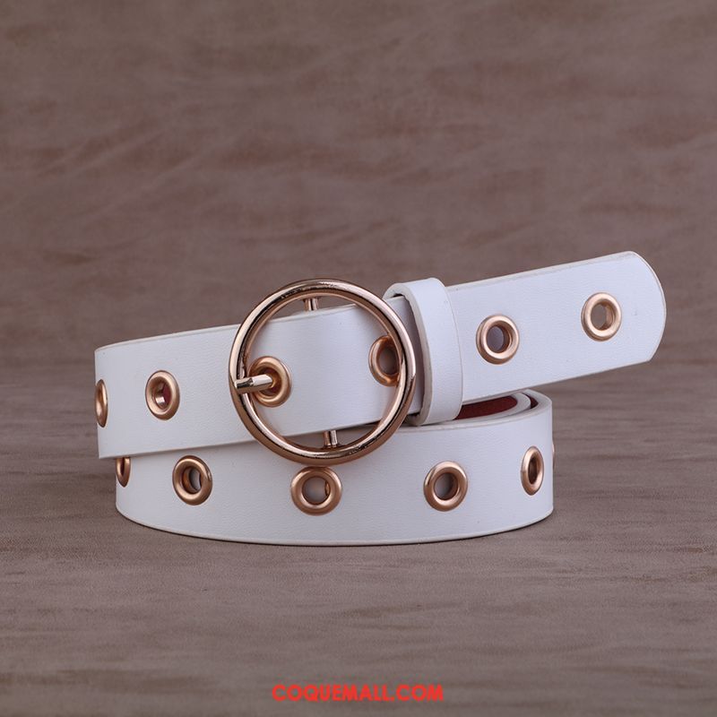 Ceinture Femme Simple Décoration Élégant, Ceinture Rétro Bague