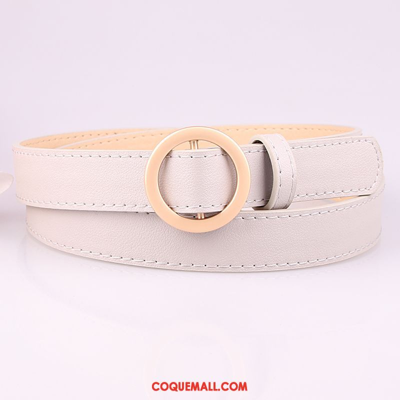 Ceinture Femme Simple Le Nouveau All-match, Ceinture Mode Décoration