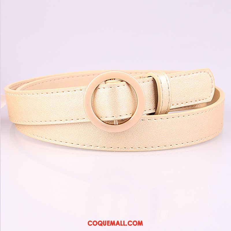 Ceinture Femme Simple Le Nouveau All-match, Ceinture Mode Décoration