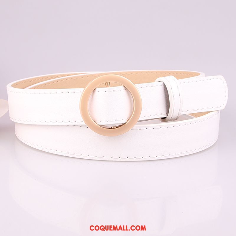 Ceinture Femme Simple Le Nouveau All-match, Ceinture Mode Décoration