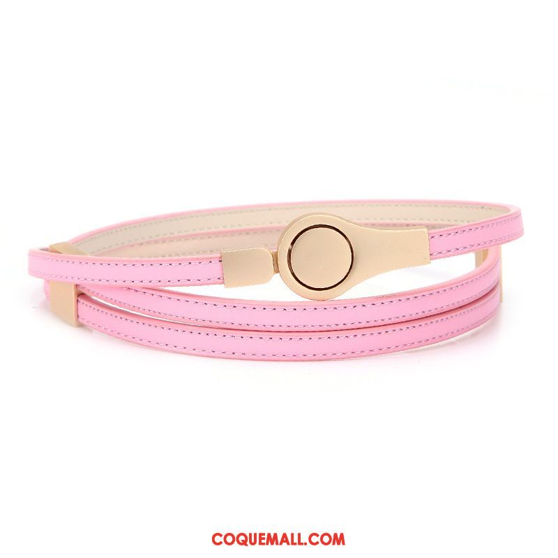 Ceinture Femme Simple Printemps All-match, Ceinture Décoration Mode