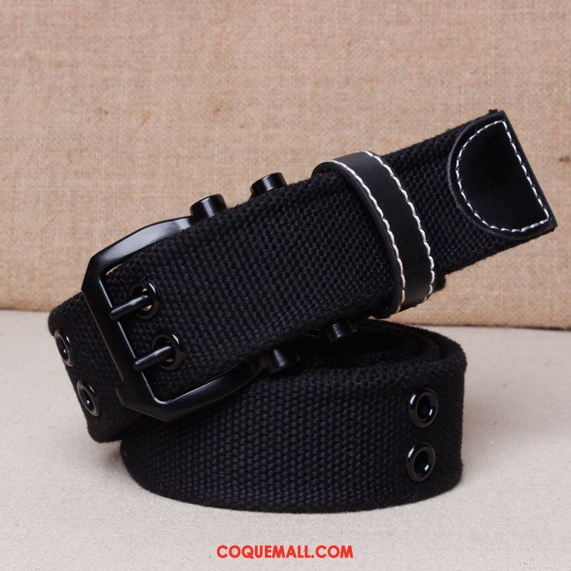 Ceinture Homme Gris Personnalité Allongé, Ceinture All-match Simple Dunkel