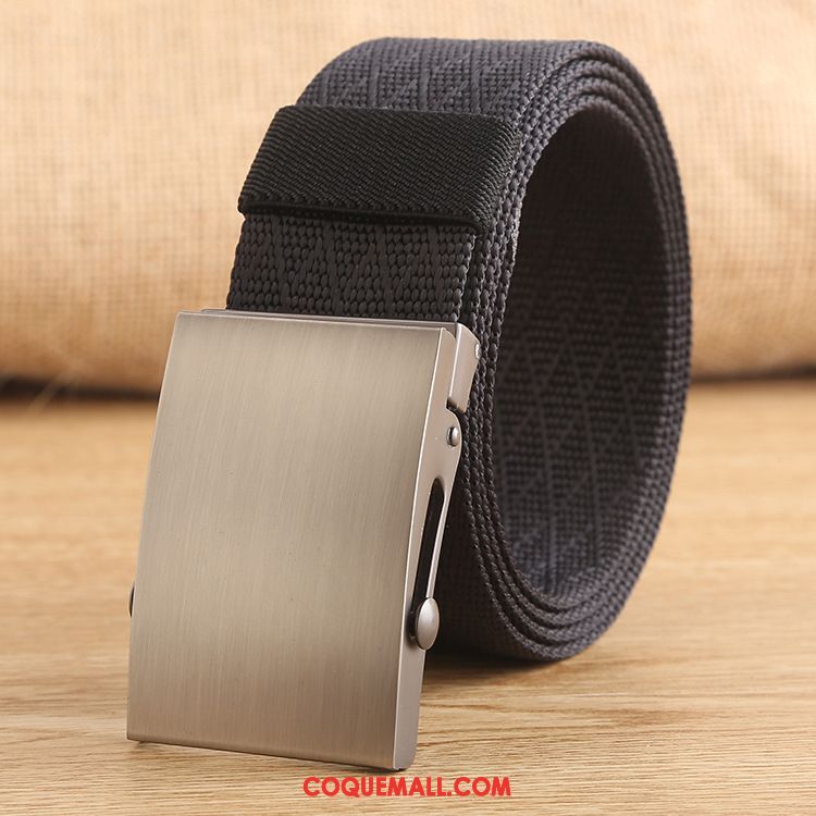 Ceinture Homme Loisir Denim Réseau, Ceinture Allongé Nylon