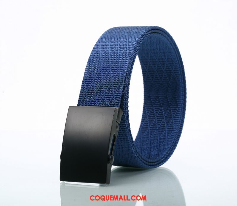 Ceinture Homme Loisir Denim Réseau, Ceinture Allongé Nylon