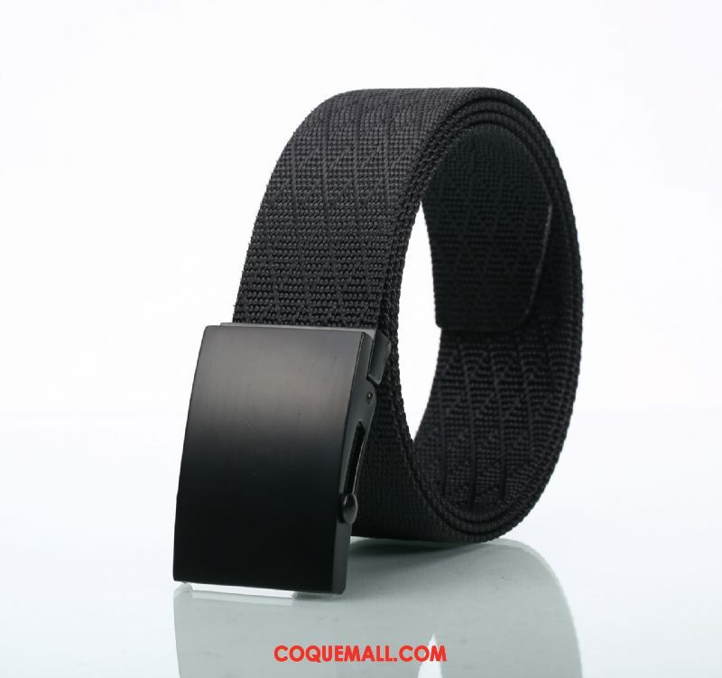 Ceinture Homme Loisir Denim Réseau, Ceinture Allongé Nylon