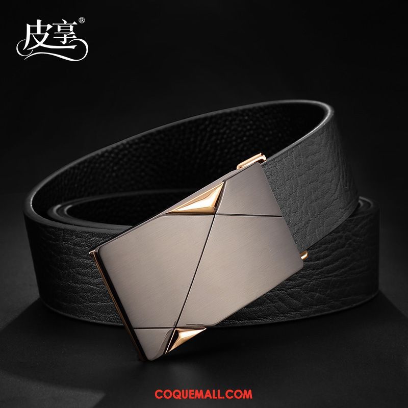 Ceinture Homme Loisir Jeunesse Vêtements De Cérémonie, Ceinture Couche De Tête Lisse