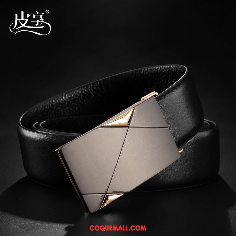 Ceinture Homme Loisir Jeunesse Vêtements De Cérémonie, Ceinture Couche De Tête Lisse