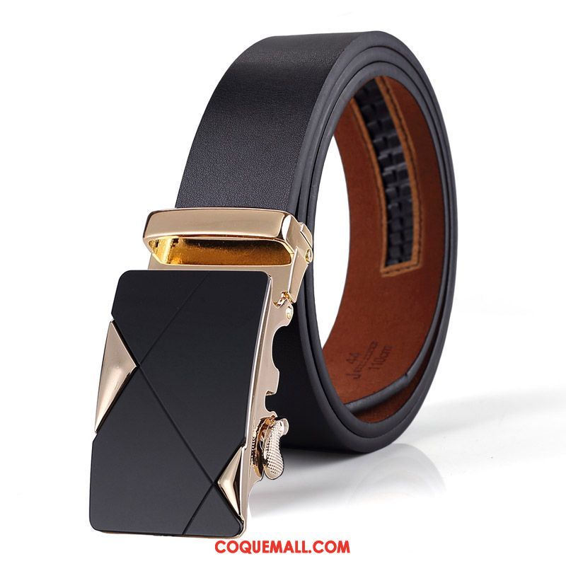 Ceinture Homme Loisir Simple Boucle Automatique, Ceinture Le Nouveau All-match