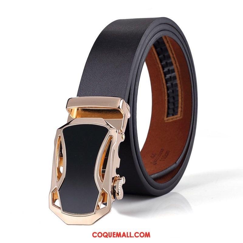 Ceinture Homme Loisir Simple Boucle Automatique, Ceinture Le Nouveau All-match