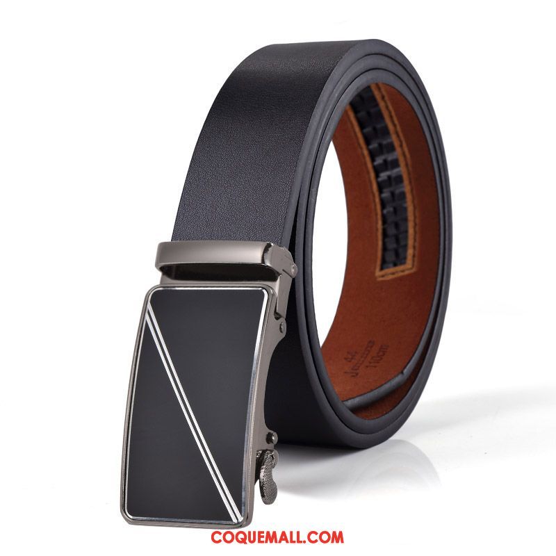 Ceinture Homme Loisir Simple Boucle Automatique, Ceinture Le Nouveau All-match